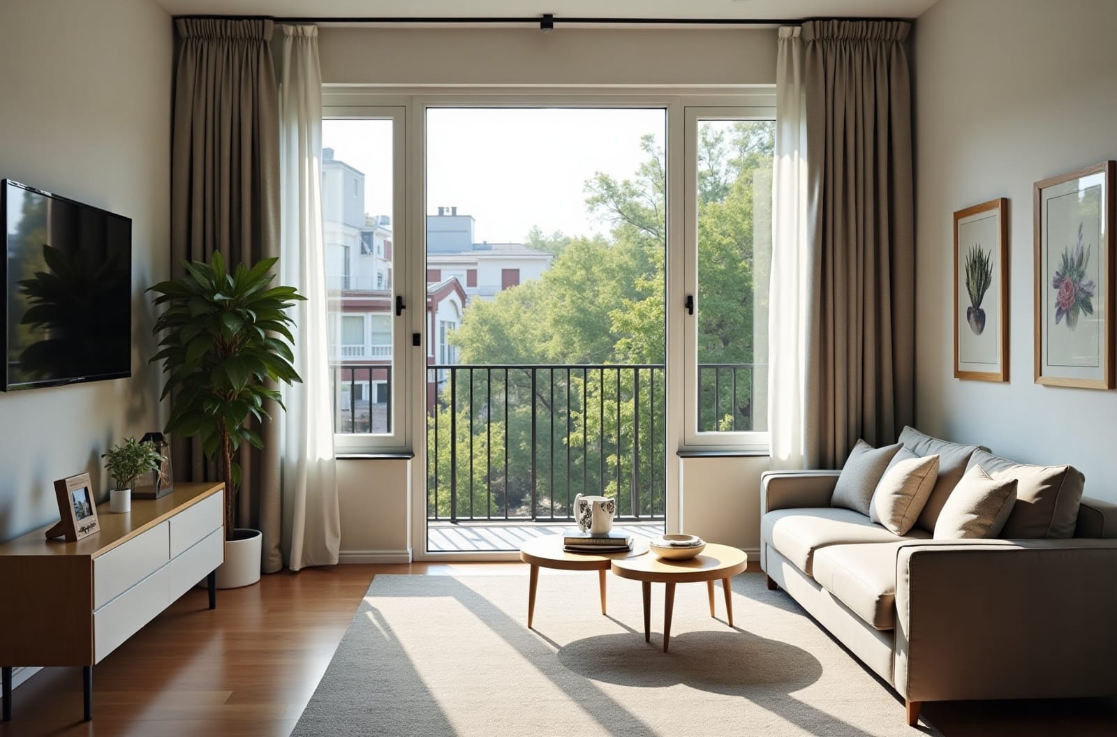 Fachada de Apartamento 2 hab en San José