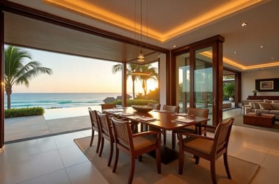 Comedor de Casa 4 hab en Tamarindo