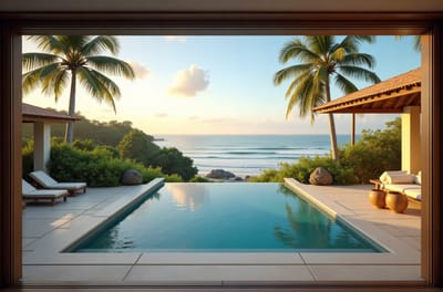 Vista de Casa 4 hab en Tamarindo